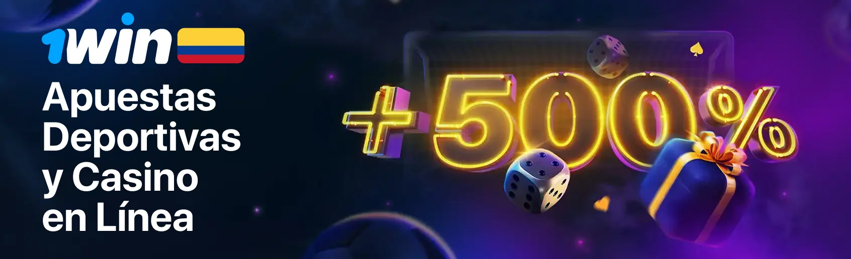 Apuestas, bonos y casino en 1Win Columbia